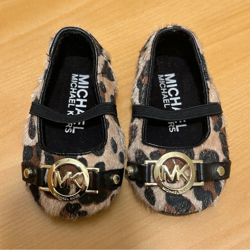 Cheetah Print Michael Kors Slides